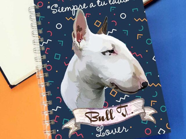 Cuaderno A5 Bull Terrier