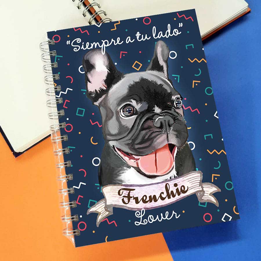 Cuaderno A5 Bulldog Frances