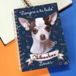 Cuaderno A5 Chihuahua Blanco