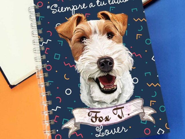 Cuaderno A5 Fox Terrier
