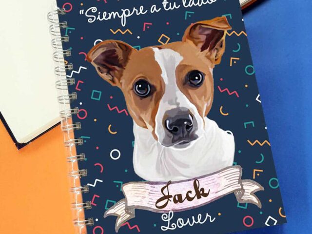 Cuaderno A5 Jack Russell