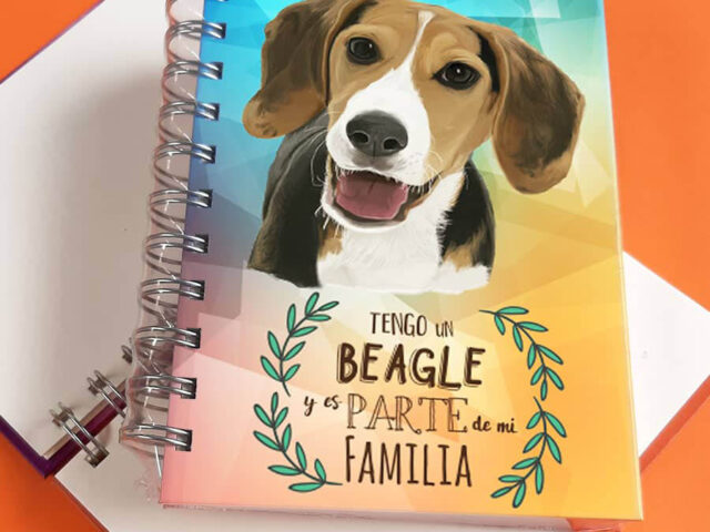 Libreta A6 Beagle