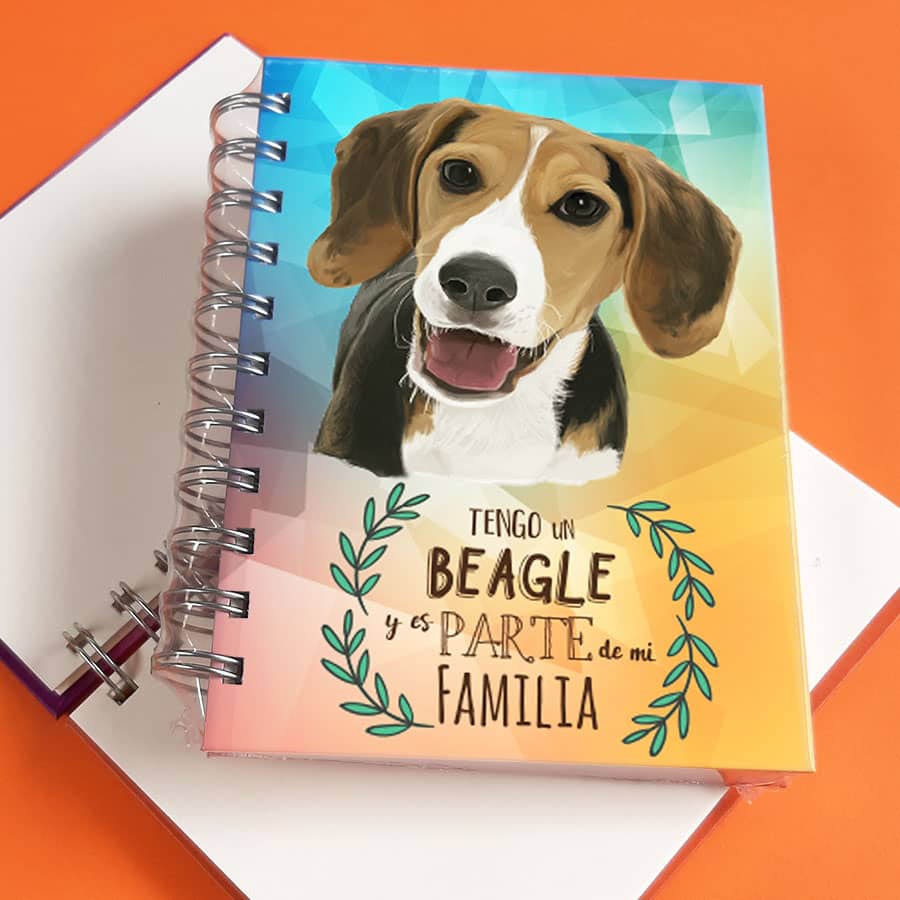 Libreta A6 Beagle