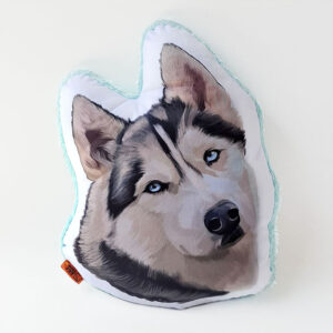 Almohada Decorativa - Perro Siberiano