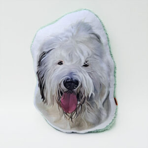 Almohada Decorativa - Perro Ovejero - Imagen 1