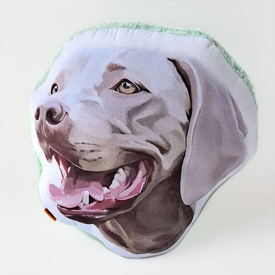 Almohada Decorativa Weimaraner Braco de Weimar