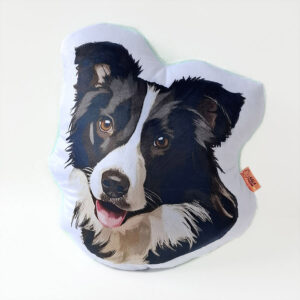 Almohada Decorativa - Perro Border Collie - Imagen 1