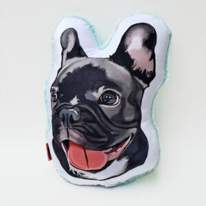 Almohada Decorativa - Perro Bulldog Francés