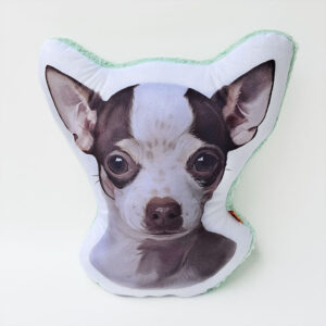 Almohada Decorativa - Perro Chihuahua Blanco