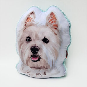 Almohada Decorativa - Perro Westie - Imagen 1